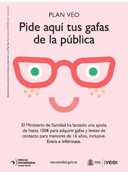 Plan Veo - Programa de ayudas visuales